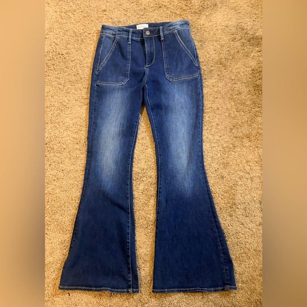 DRIFTWOOD Farrah Dark Blue Flare Jeans-27/32